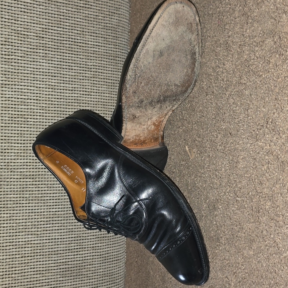 Allen Edmonds Byron Cap Toe Oxfords Mens Size 11